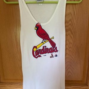 TWO St. Louis Cardinal Tank Tops